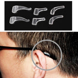 Maxbell 10 Pairs Anti Slip Glasses Ear Hook Tip Eyeglasses Grip Temple Holder M