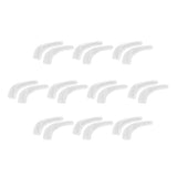 Maxbell 10 Pairs Anti Slip Glasses Ear Hook Tip Eyeglasses Grip Temple Holder L