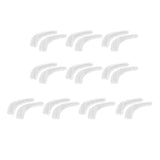 Maxbell 10 Pairs Anti Slip Glasses Ear Hook Tip Eyeglasses Grip Temple Holder L