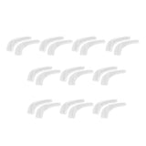Maxbell 10 Pairs Anti Slip Glasses Ear Hook Tip Eyeglasses Grip Temple Holder L