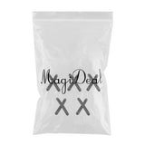 Maxbell 5 Pairs Eyeglass Anti-Slip Ear Grip Spectacles Temple Hook Holder Black