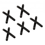 Maxbell 5 Pairs Eyeglass Anti-Slip Ear Grip Spectacles Temple Hook Holder Black