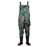 Maxbell Chest Wading Stocking Boots Overalls Waterproof Hunting Fishing Pants 41