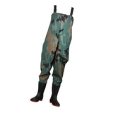 Maxbell Chest Wading Stocking Boots Overalls Waterproof Hunting Fishing Pants 41