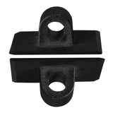 Maxbell 1 Pair Kayak Motor Fix Bracket Buckle Rubber Dinghy Propeller Outboard Hook