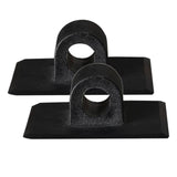 Maxbell 1 Pair Kayak Motor Fix Bracket Buckle Rubber Dinghy Propeller Outboard Hook
