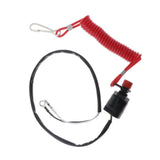 Maxbell Safety Boat Motor Outboard Emergency Kill Switch Key Lanyard Ignition