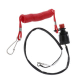 Maxbell Safety Boat Motor Outboard Emergency Kill Switch Key Lanyard Ignition