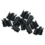 Max 20pcs U Type Bike Frame Brake Buckle Shim Tubes Cable Guide Clip Sleeves