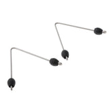 Max 2.5mm Speargun Band Sling Stainless Steel V Wishbone 9mm Terminals Ball