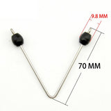 Max 2.5mm Speargun Band Sling Stainless Steel V Wishbone 9mm Terminals Ball