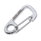 Max Stainless Steel Snap Spring Buckle Hook BCD Finger Spool Dive Safety Clip