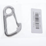 Max Stainless Steel Snap Spring Buckle Hook BCD Finger Spool Dive Safety Clip