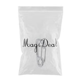 Max Stainless Steel Snap Spring Buckle Hook BCD Finger Spool Dive Safety Clip