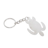 Max Zinc Alloy Diving Flag Key Chain Holder Keyring Keychain Charm Turtle