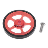 Max Premium Folding Bike Easy Wheels Modified Easywheel for Brompton Red