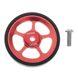 Max Premium Folding Bike Easy Wheels Modified Easywheel for Brompton Red