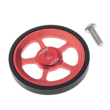 Max Premium Folding Bike Easy Wheels Modified Easywheel for Brompton Red