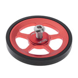 Max Premium Folding Bike Easy Wheels Modified Easywheel for Brompton Red