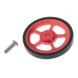 Max Premium Folding Bike Easy Wheels Modified Easywheel for Brompton Red