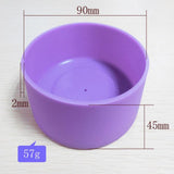Max Silicone Boot for 32oz-40 oz Water Bottles Flask Bottom Sleeve Cover Red