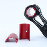 Max Bike Stem Sleeve Shim Handlebar Tube Adapter Size Reducer Tube 25.4 to 31.8