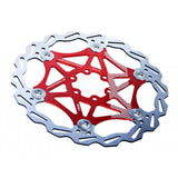 Max 160mm Bicycle Rotor MTB Road Bike Floating Brake Disc Rotors 6 Bolts Red