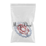 Max 160mm Bicycle Rotor MTB Road Bike Floating Brake Disc Rotors 6 Bolts Red