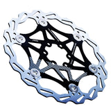 Max Maxb 160mm Bicycle Rotor MTB Road Bike Floating Brake Disc Rotors 6 Bolts Black