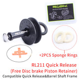 Max Bicycle Dummy Hub Bike Chain Keeper Holder Through Axle Quick Release Hub