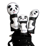 Max 3pcs Golf Club Rescue Head Cover Headcover with Number Tag