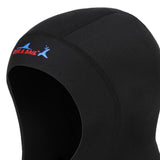 Max 1mm Neoprene Scuba Dive Snorkeling Hoods Full Face Mask Warm Hood Cap S