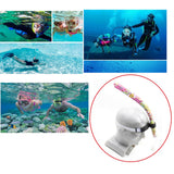 Max Maxb Diving Swimming Training Snorkel Silicone Swimmer Breathing Tube Mouthpiece