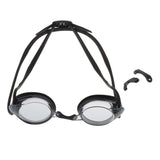 Max Maxb Anti Fog Racing Swimming Goggle UV Protection Swim Glasses Eyewear Black