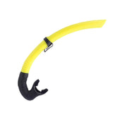 Max Maxb Diving Swimming Center Snorkel Silicone Breathing Tube Mouthpiece Yellow