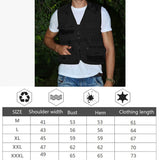 Maxbell Multi Pocket Mesh Vest Photography Hunting Fishing Jacket Gilet Black M