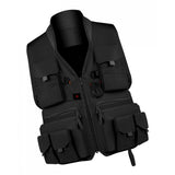 Max Multi Pocket Photography Hunting Fishing Vest Jacket Waistcoat Black XL