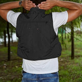 Max Maxb Multi Pocket Photography Hunting Fishing Vest Jacket Waistcoat Black XXXL