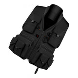Max Maxb Multi Pocket Photography Hunting Fishing Vest Jacket Waistcoat Black XXXL