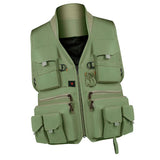 Max Maxb Multi Pocket Photography Hunting Fishing Vest Jacket Waistcoat Green XXXL
