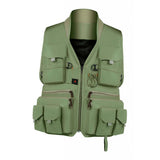 Max Maxb Multi Pocket Photography Hunting Fishing Vest Jacket Waistcoat Green XXXL