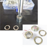 Maxbell 100 Sets Copper Eyelets with Washers & Setter for Canvas Leather Craft