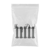 Max 5pcs Rubber Golf Tee Golf Driving Range Practice Mat Tee Holder 11cm Black