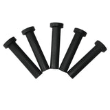 Max 5pcs Rubber Golf Tee Golf Driving Range Practice Mat Tee Holder 11cm Black