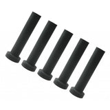 Max 5pcs Rubber Golf Tee Golf Driving Range Practice Mat Tee Holder 11cm Black