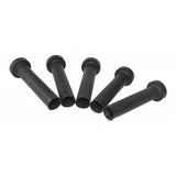 Max 5pcs Rubber Golf Tee Golf Driving Range Practice Mat Tee Holder 11cm Black