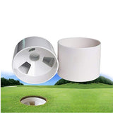 Max Premium Golf Hole Cup Plastic Putting Green Cup Training Aids Flag Holder