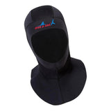 Max 3mm Neoprene Scuba Dive Snorkeling Hoods Full Face Mask Warm Hood Cap M