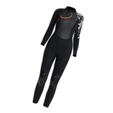 Max Women 3mm Diving Wetsuit Long Sleeve Wet Suit Jumpsuit Full Body Suit M