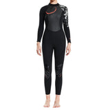 Max Women 3mm Diving Wetsuit Long Sleeve Wet Suit Jumpsuit Full Body Suit M